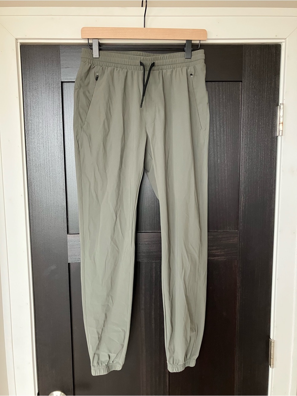 UNRL Olive Green/Grey XS Drawstring Waist Joggers